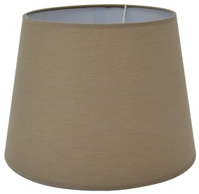 Καπέλο Φωτιστικού Καφέ Ύφασμα 35x28x25cm ANKOR
