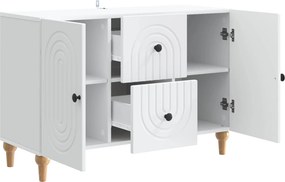 vidaXL Ντουλάπι TV Λευκό 89 x 34,5 x 60 εκ. Επεξεργασμένο Ξύλο