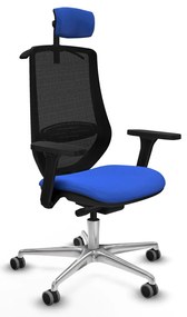 Καρέκλα γραφείου με κεφαλάρι Mardos traslack bali Piqueras y Crespo D086G2H Μπλε