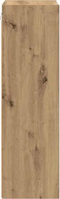 vidaXL Κρεμαστό ντουλάπι Artisan Oak 40 x 29,5 x 100 εκ.