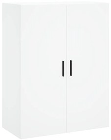 vidaXL Ντουλάπι Λευκό 69,5x34x180 εκ. από Επεξεργασμένο Ξύλο