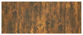 Κεφαλάρι Κρεβατιού Καπνιστή Δρυς 200x1,5x80 εκ. Επεξεργασ. Ξύλο - Καφέ