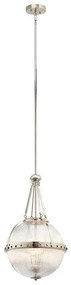 Κρεμαστό Φωτιστικό Οροφής 3xE14 Aster Elstead Lighting-KL-ASTER-P-PN-Νίκελ Ματ KL-ASTER-P-PN