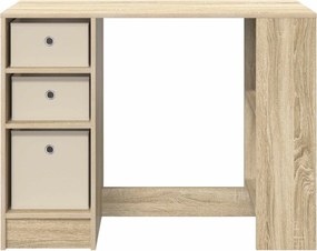 vidaXL Γραφείο Δρύς Sonoma 100 x 40 x 75 cm Επεξεργασμένο Ξύλο