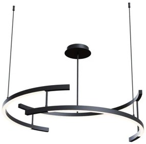 Κρεμαστό Φωτιστικό Οροφής LED Μαύρο Line MOD054PL-L52B3K Maytoni-MOD054PL-L52B3K-Μαύρο MOD054PL-L52B3K