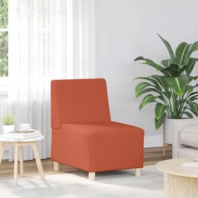 vidaXL Μοναδικός Καναπές χωρίς Χερούλια Πορτοκαλί 55 x 74 x 82 εκ.
