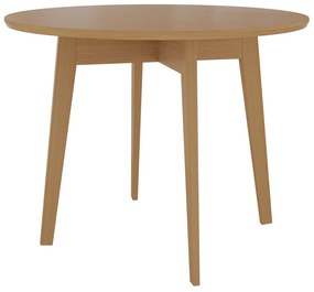 Τραπέζι Racine 117, Καφέ, 75cm, 21 kg, Ινοσανίδες μέσης πυκνότητας, Ξύλο, Ξύλο: Οξιά | Epipla1.gr