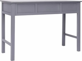 VidaXL Γραφείο Γκρι 110 x 45 x 76 εκ. Ξύλινο