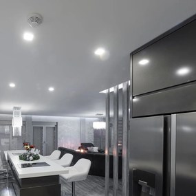 LED V-TAC Πάνελ mini 24W SAMSUNG Chip Τετράγωνο Ρυθμιζόμενο Ψυχρό Λευκό 744