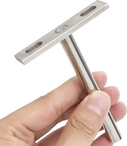 vidaXL Πλωτά στηρίγματα ραφιών 12 τεμ. Ø10x100 χιλ. Ανθρακοχάλυβας