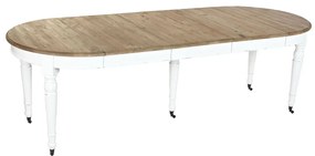 Τραπεζαρία Home ESPRIT Λευκό Έλατο 100 x 100 x 78 cm