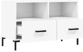 vidaXL Έπιπλο Τηλεόρασης Λευκό 80 x 36 x 50 εκ. από Επεξεργασμένο Ξύλο