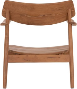 ΠΟΛΥΘΡΟΝΑ LOUNGE RANGER HM18255.01 ΞΥΛΟ TEAK ΣΕ ΦΥΣΙΚΟ 70x73x73Υεκ.