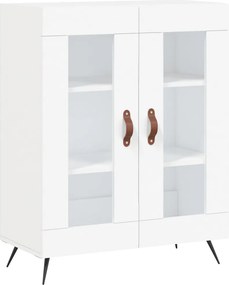 vidaXL Ντουλάπι Λευκό 69,5 x 34 x 90 εκ. από Επεξεργασμένο Ξύλο