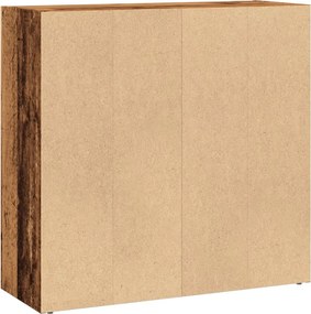 vidaXL Βιβλιοθήκη Όψη Παλαιού Ξύλου 80x30x77 εκ. Επεξεργασμένο Ξύλο