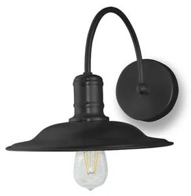 Απλίκα Φωτιστικό Τοίχου IP20 E27 Μαύρο 110-00045-18-other Luma Lighting-110-00045-18-other-Μαύρο 110-00045-18-other