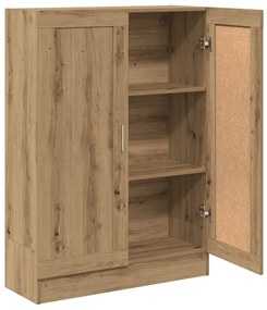 vidaXL Βιβλιοθήκη Artisan Δρυς 82,5x30,5x115 εκ. Επεξεργασμένο Ξύλο