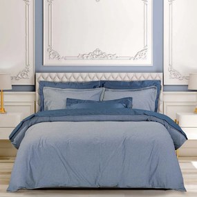 Σεντόνια 2294 (Σετ 4τμχ) Blue Greenwich Polo Club King Size 250x270cm 100% Βαμβάκι