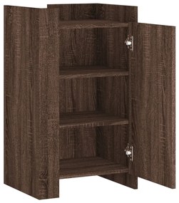 vidaXL Μπουφές Καφέ Δρυς 45x35x75 εκ. από Επεξεργασμένο Ξύλο