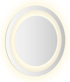 vidaXL Καθρέφτης Μπάνιου LED Στρογγυλός 30 εκ.