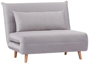 FOTEL SPIKE VELVET JASNY SZARY TAP.197/BUK DIOMMI-80-3039