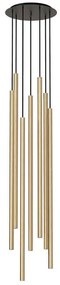 Φωτιστικό Οροφής Laser 7668 7xG9 Solid Brass 100 Nowodvorski Metal
