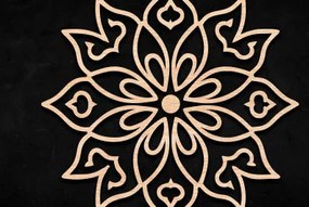 Intra απο ξύλο plywood 3mm-4mm πάχος – Διακόσμηση τοίχου Mandala Cut Laser Δίασταση  40x30 cm INTRAFABR-116086353