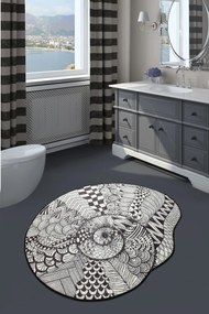 Bathmat More 100 Black
White