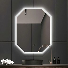 GL OKTAGONO - ΚΑΘΡΕΠΤΗΣ LED*TOUCH 60*80 67-3760