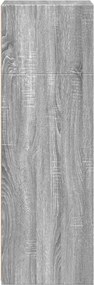 vidaXL Ντουλάπι Γκρι Sonoma 45x41x124 εκ. από Επεξεργασμένο Ξύλο