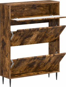 vidaXL Ντουλάπα Παπουτσιών HAARLEM 78 x 24 x 103 εκ.