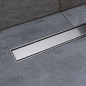 Karag Confluo Primo Compact Line Cromo - Γραμμικό Σιφώνι Δαπέδου - 75 εκ.