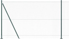 vidaXL Στύλος Περιφράξεων Πράσινο 10 x 1,6 μ (13 mm πλέγμα)