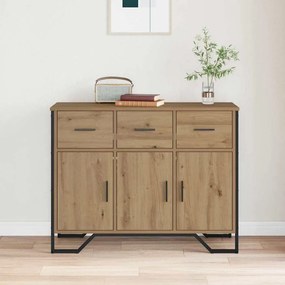 vidaXL Πλαϊνό γραφείο Artisan Oak 97 x 32,5 x 74,5 εκ.