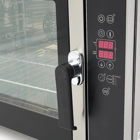 Combi Steam Oven - Fits 4 Trays (1/1 GN / 60 x 40cm) - Digital Display - 400V