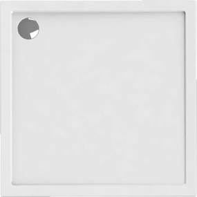 Karag New Flat 2 Bianco 90x90 - Τετράγωνη ντουζιέρα ακρυλική