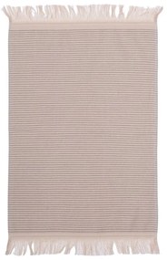 Ποτηρόπανο Strim Beige Nef-Nef 40x60cm Βαμβάκι-Πολυέστερ