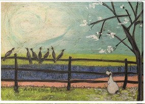 Εκτύπωση καμβά Sam Toft - Doris and the Birdies