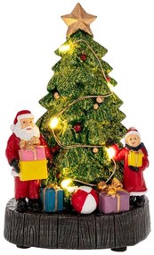 Διακοσμητικό Δεντράκι Με Φως 90738 10x8x16cm Multi