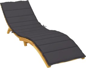 vidaXL Μαξιλάρια ξαπλώστρας Ύφασμα Oxford (100% πολυεστέρας), αφρός
