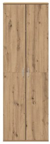 vidaXL Highboard artisan δρυς 60 x 35 x 180 εκατοστά