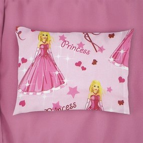 Μαξιλαροθήκη Παιδική Princess 392 Pink DimCol 50Χ70 Cotton-Polyester