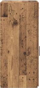 vidaXL Ντουλάπι αποθήκευσης Τεχνίτικη Δρυς 40 x 42,5 x 93 εκ.