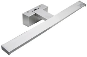 Adeleq Φωτιστικό LED Λουτρού Αλουμινίου 60cm 12W IP44 4000K Χρώμιο 3-6001216