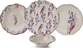 Dinner Set (24 Pieces) Blue Rustica Navy Blue
Burgundy