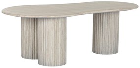Τραπεζάκι Καφέ Home ESPRIT Γρανίτης Ξύλο MDF 130 x 70 x 45 cm