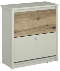 Παπουτσοθήκη Karin 2K Cashmere 80x36.5x87cm