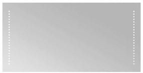 vidaXL Καθρέφτης Μπάνιου με LED 80x40 εκ.