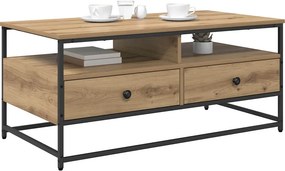 vidaXL Τραπεζάκι σαλονιού Artisan Oak 100 x 51 x 45 cm