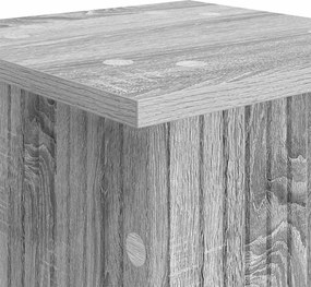 vidaXL Βάση φυτών Γκρι Sonoma 30,5 x 30 x 60,5 εκ Επεξεργασμένο Ξύλο
